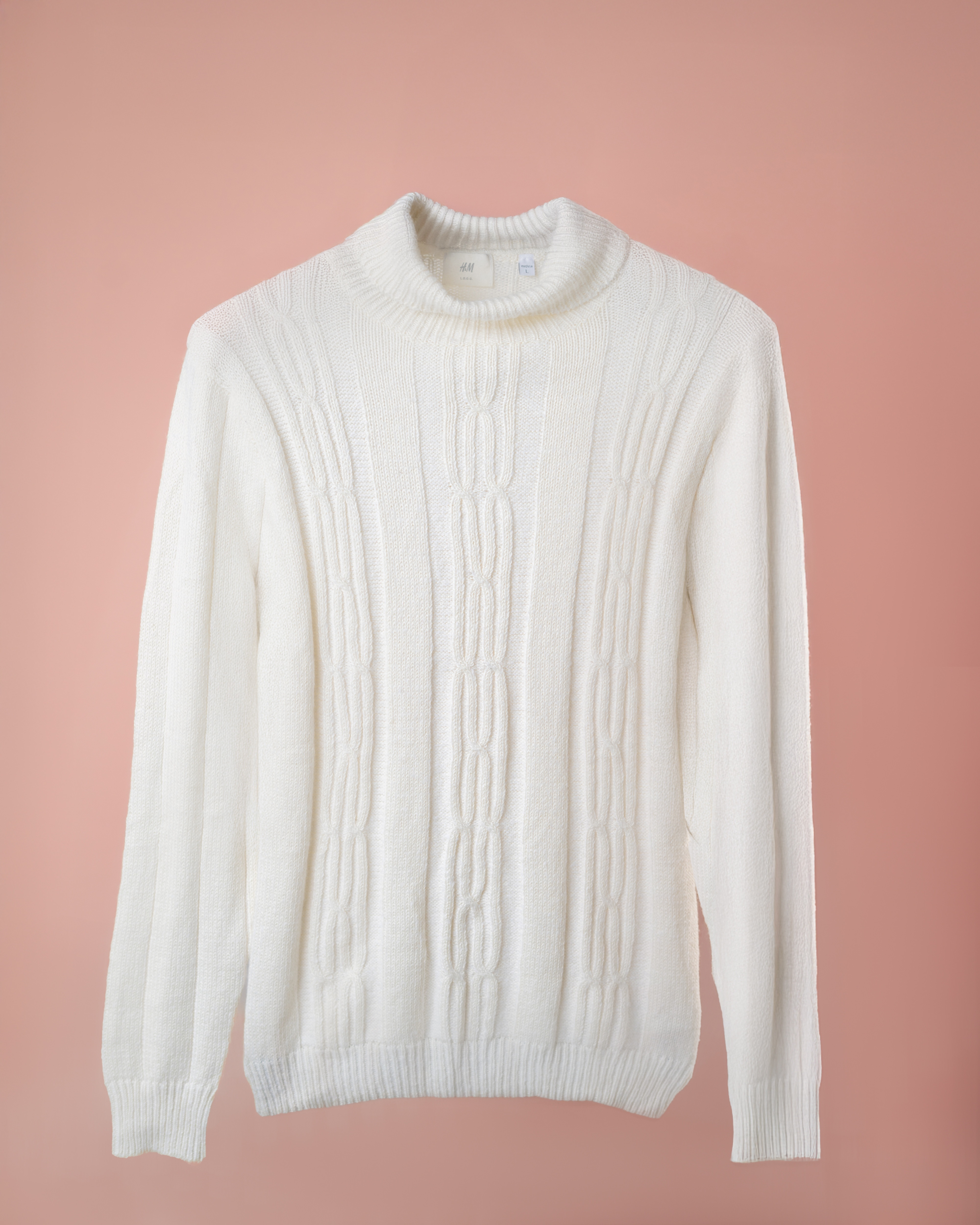 H&M TEE NECK S SHIRT