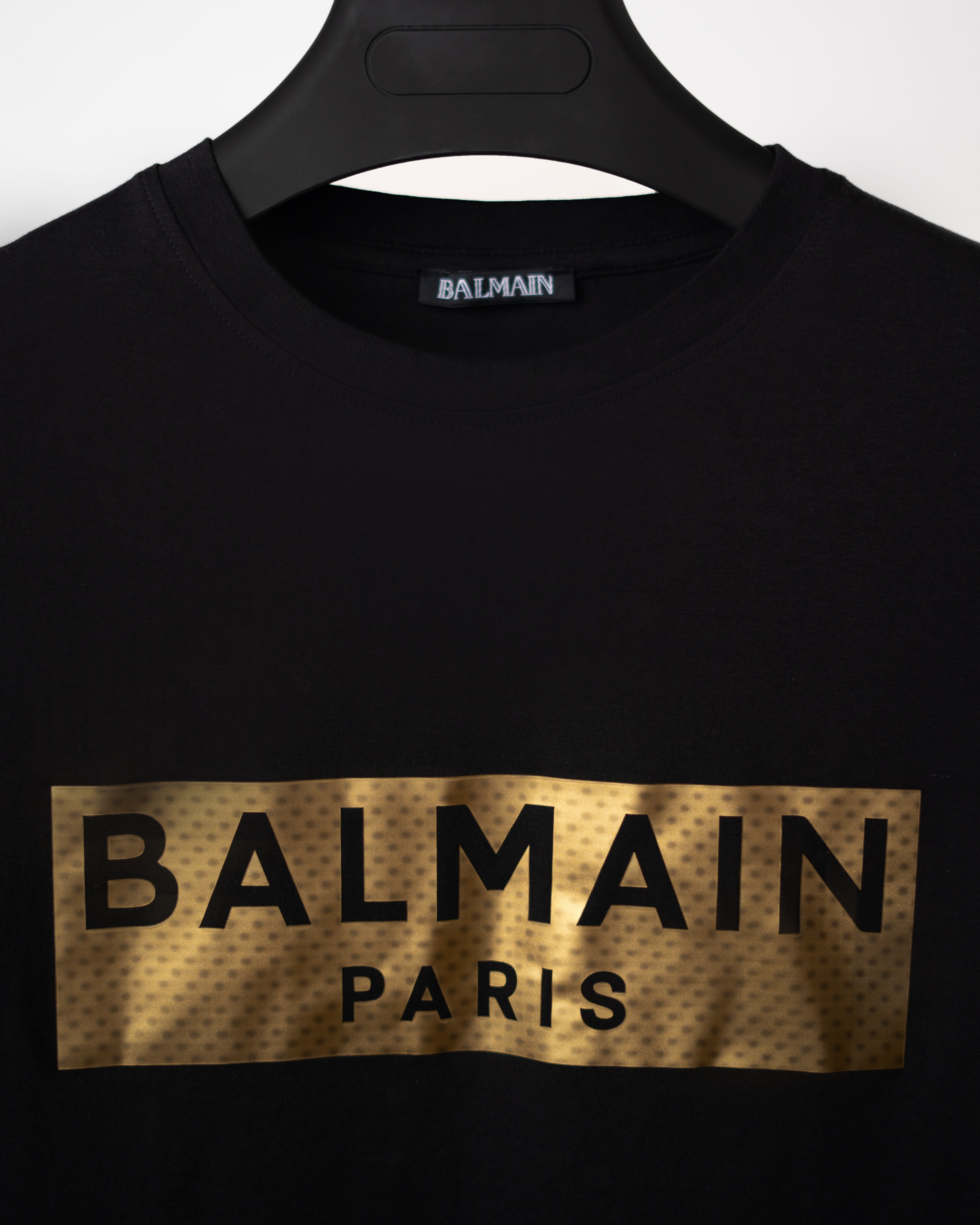 BALMAIN TEE BLACK