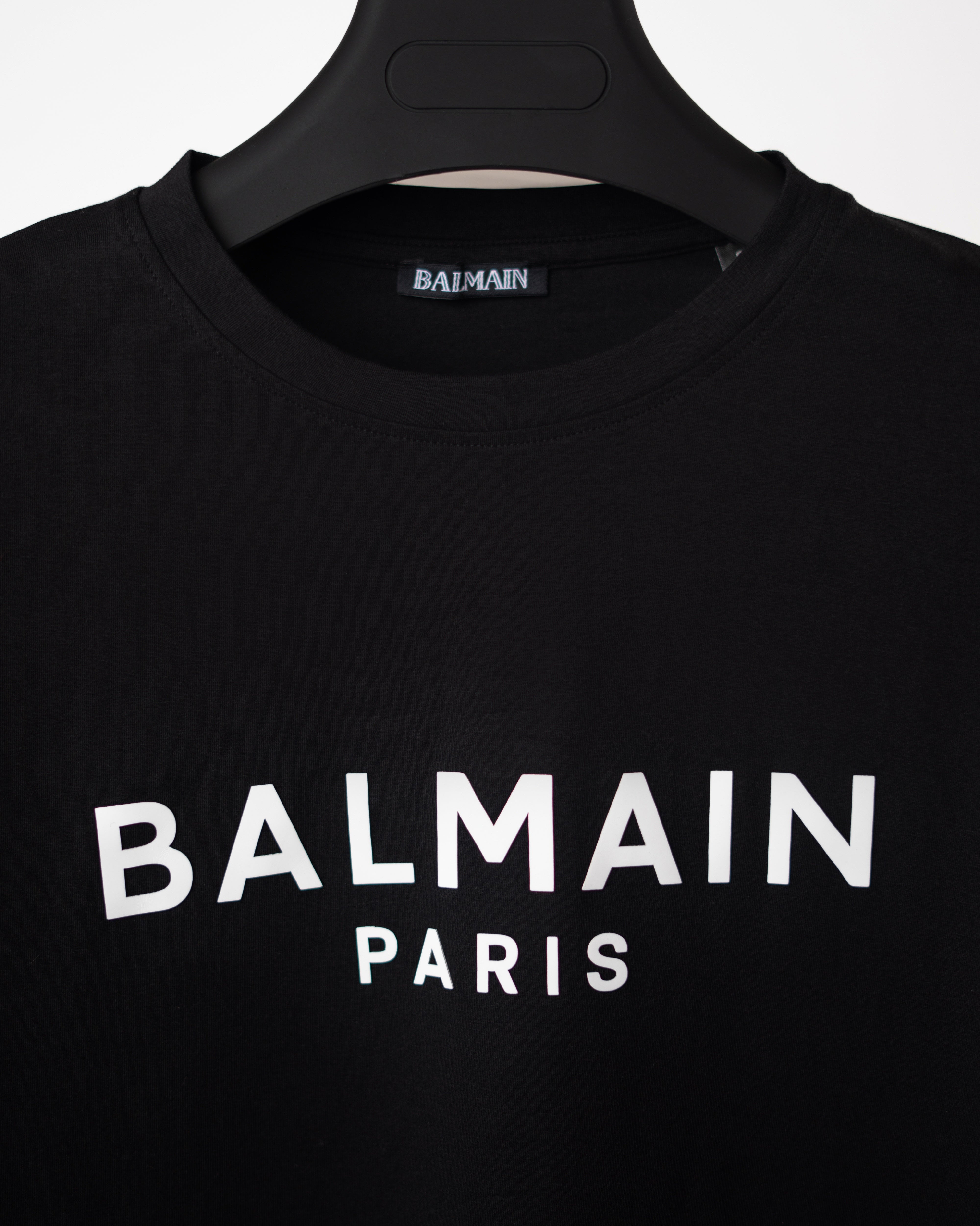 BALMAIN TEE BLACK